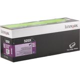 Lexmark 52D5X00 (525X) 45.000 Sayfa Black Siyah Toner MS711-811-812 - Çok Renkli
