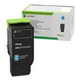 Lexmark 84C5hce Mavi Orijinal Toner-Cx725