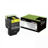 Lexmark CX410-80C8HY0 Sarı Orijinal Toner
