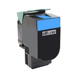 Lexmark Cx410-80c8sc0 Muadil Mavi Toner