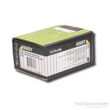 Lexmark CX410-80C8SY0 Sarı Toner