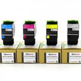 Lexmark CX410 / CX410e / CX410De CX410Dte Orjinal Kırmızı Toneri