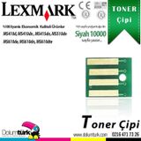 Lexmark MS410-505X-50F5X00 Extra Yüksek Kapasiteli Toner Chip