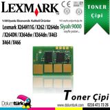 Lexmark X264h11g X262 X264dn X264dn X364dw X364dn Toner Çipi