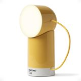 Lexon ORBE Collab PANTONE şarj edilebilir LED masa lambası, kablosuz, mıknatıslı ve döner başlıklı başlık, başucu, çalışma masası, teras için, sarı