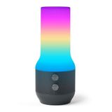 Lexon Terrace Lamba Powerbank Metalik Gri Bluetooth Hoparlör