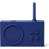Lexon Tykho 3 Bluetooth Hoparlör ve Fm Radyo, Retro Tasarım, Suya Dayanıklı Silikon Kaplama - Lacivert