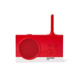 Lexon x Pantone Tykho 3 Bluetooth Hoparlör ve Radyo Kırmızı