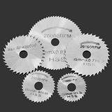 Lexpon HSS dairesel testere bıçağı seti Dremel daire testere levhaları hassas aletler için ahşap plastik fiberglas bakır alüminyum ve ince sac 6 adet