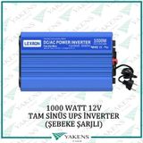 Lexron 1000 Watt 12V UPS (Şebeke Şarjlı) Tam Sinüs İnverter Lexron