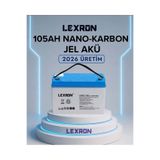 Lexron 105 Ah 12V Nano Karbon Jel akü