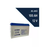 Lexron 105A Jel Akü (Nano Teknoloji) Solar Akü