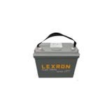 LEXRON 12.8V 100Ah LiFePO4 Lityum Akü | 1.28kWh | Bluetooth | 6000 Döngü | IP20
