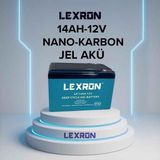 Lexron 12 Volt 14 Amper Akü Jel-Ölçüler 150*97*95 Mm.3,80 kg - Çok Renkli - 1 Adet