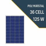 Lexron 125w Polykristal Güneş Paneli