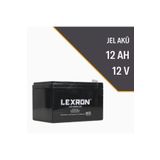 Lexron 12A - 12V Kuru Tip Akü (Agm Akü)
