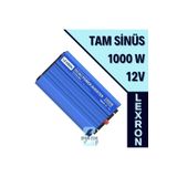 Lexron 12V / 1000W Tam Sinus Inverter / Invertör