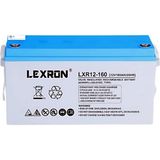 Lexron 12V 150AH-160AH Deep Cycle Nano Carbon Solar Jel Akü