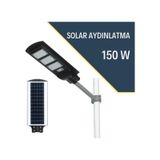 Lexron 150 W IP65 Solar Güneş Enerjili Bahçe Ve Sokak Aydınlatma Lambası