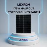 Lexron 175W Half Cut Topcon Monokristal Güneş Paneli