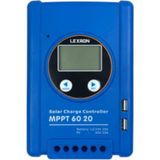 Lexron 20 Amper Mppt Solar Şarj Kontrol Cihazı 12V-24V Otomatik Voltaj Tanıma ve LCD Ekran