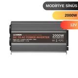 Lexron 2000W 12V 2000 Watt Modifiye Sinüs İnverter