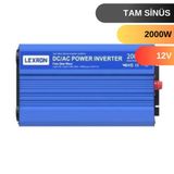 Lexron 2000W 12V 2000 Watt Tam Sinüs İnverter
