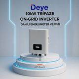 Lexron 20KW On-Grid Triifaze Invertör - Siyah