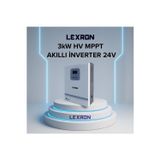 Lexron 3 Kw Mppt (55-5000V) Tam Sinüs (Akıllı) Hv Inverter