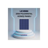 Lexron 36 CELL 25W POLYKRİSTAL GÜNEŞ PANELİ