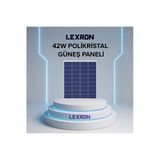 Lexron 36 Cell 42W Polykristal Güneş Paneli