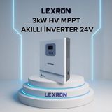 Lexron 3kw Hv Mppt Akıllı Invertör 24V - Siyah
