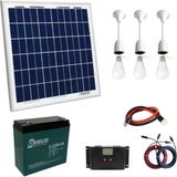 Lexron 40 Watt Güneş Paneli Aydınlatma Paketi Solar Paket