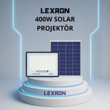 Lexron 400 W Solar Projektör