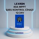 Lexron 40A MPPT Şarj Kontrol Cihazı 12000 VA Güç Seçeneği ile Yüksek Verimlilik
