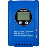 Lexron 40A MPPT Solar Şarj Kontrol Cihazı 100V Girişli Mavi Renkli Yüksek Performanslı