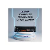 Lexron 51.2V 100 AH LiFePO4 LİTYUM AKÜ KASET TİPİ