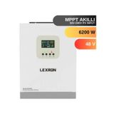 Lexron 6.2 kW 48 V MPPT 90-500V PV Input 100A Parallenebilir Akıllı Inverter