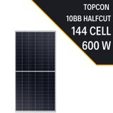 Lexron 600w Topcon 10bb Half Cut Güneş Paneli
