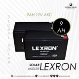 Lexron 9AH 12V AGM Akü