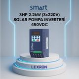 Lexron Smart - Inges 3 Hp 2.2 Kw 3X220 Solar Pompa Inverteri - 220 Volt Güneş Enerji Sistemi Sürücüsü