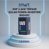 Lexron Smart - Inges 3 Hp 2.2 Kw Trifaze Solar Pompa Inverteri - 380 Volt Güneş Enerji Sistemi Sürücüsü
