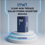 Lexron Smart - Inges 5.5 Hp 4 Kw Trifaze Solar Pompa Inverteri - 380 Volt Güneş Enerji Sistemi Sürücüsü
