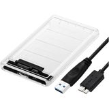 lexroo 4266 2.5 Usb 3.0 Harici Ssd Harddisk Şeffaf SataTaşınabilir Hdd Kutusu Lex2613310