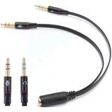 lexroo 4457 Kulaklık Mikrofon Çevirici Ayırıcı Dönüştürücü Çoklayıcı Adaptör Lex2615937