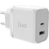 Lexroo 45W Gan Usb-C + Usb-A Şarj Aleti İphone & İpad & Macbook & Samsung Pps Type-C Hızlı Şarj