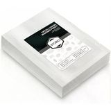 Lexroo 50 Adet Tırtıklı Vakum Makinesi Poşeti Torbası (Seçenekli) (20X25cm)