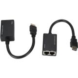lexroo 5747 Hdmi Rj45 Cat5e 6 Extender Uzatıcı Uzatma Aparatı Adaptör 1080p CAT 5e veya CAT 6 Lex2615942