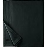 lexroo Ağır Karışım Polar Battaniye, Stil G18900, Siyah, 50" x 60" Lex2617394