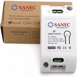 lexroo Akıllı WiFi + RF 433MHz Tek Kanallı 10A Röle Modülü - AC 100-240V Doğrudan Şebeke Beslemeli Lex2616353
